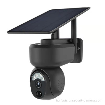 Solar PTZ kamera 4G kültéri vezeték nélküli kamera